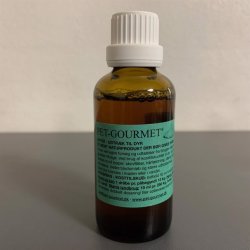 Pet-Gourmet flydende hvidlg 50 ml.